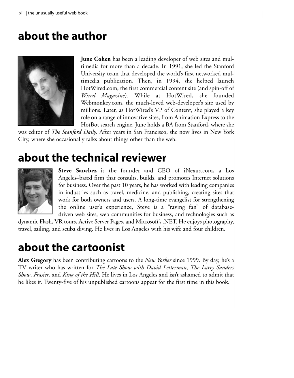 About the Technical Reviewer About the Cartoonist About the Author
