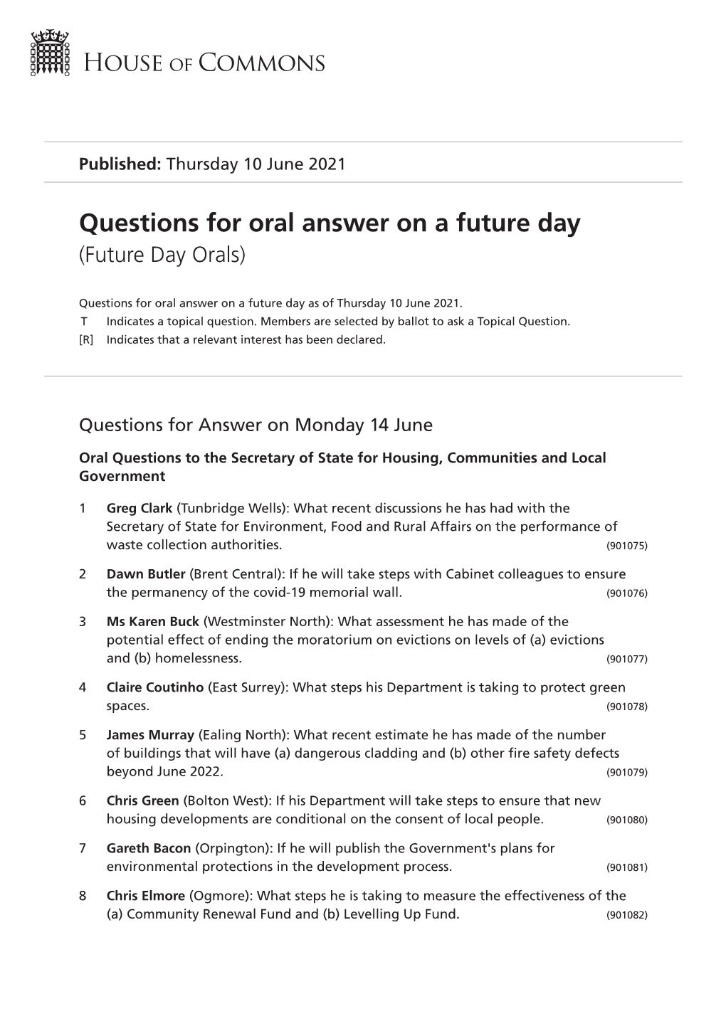 View Future Day Orals PDF File 0.11 MB