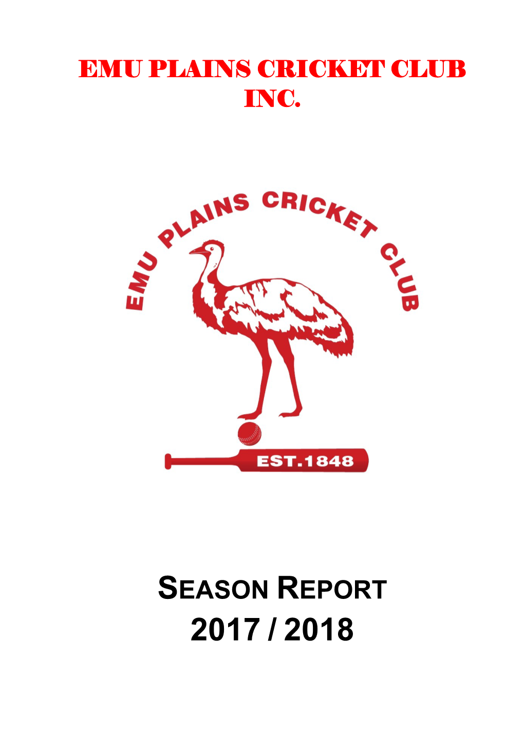 EPCC Annual Report 2008-09 Season