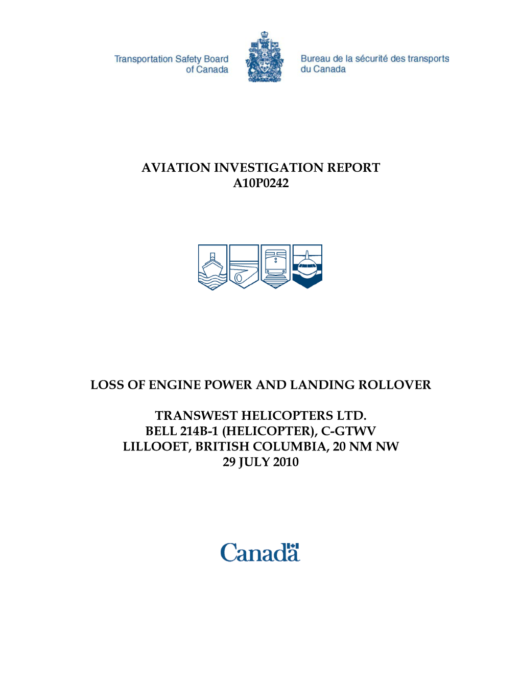Download This Investigation Report In