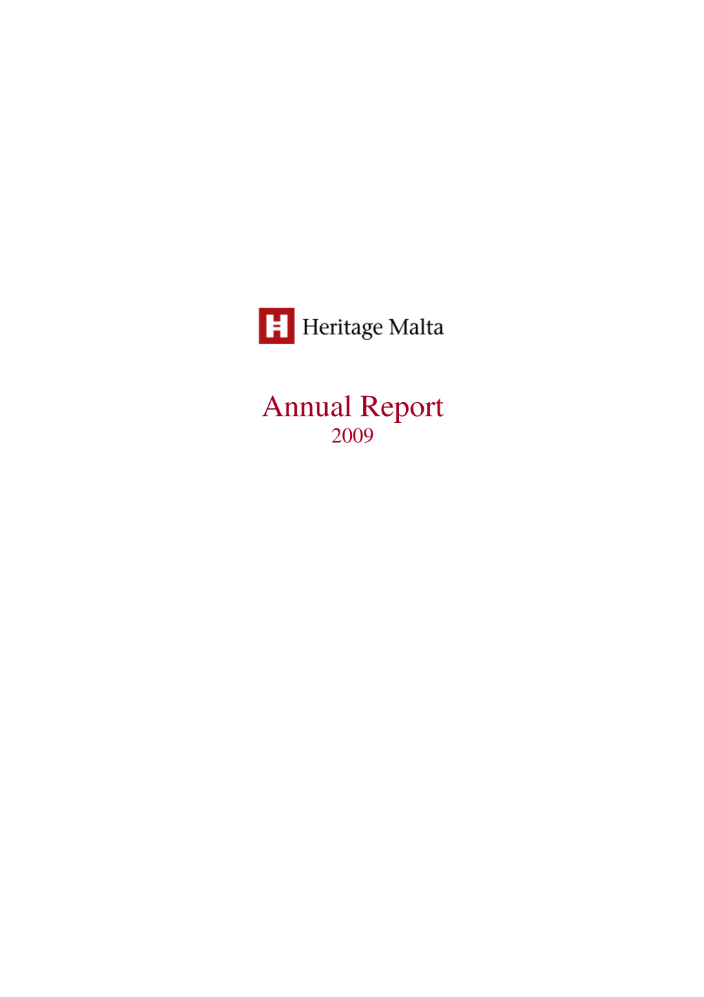 Annual Report 2009