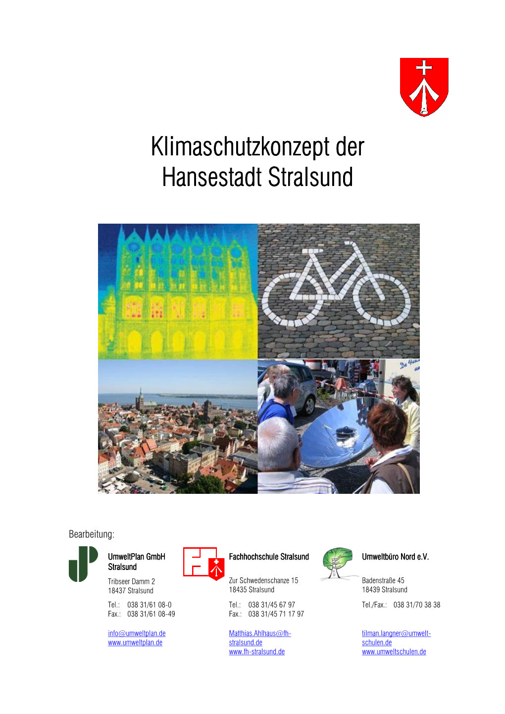Klimaschutzkonzept Der Hansestadt Stralsund