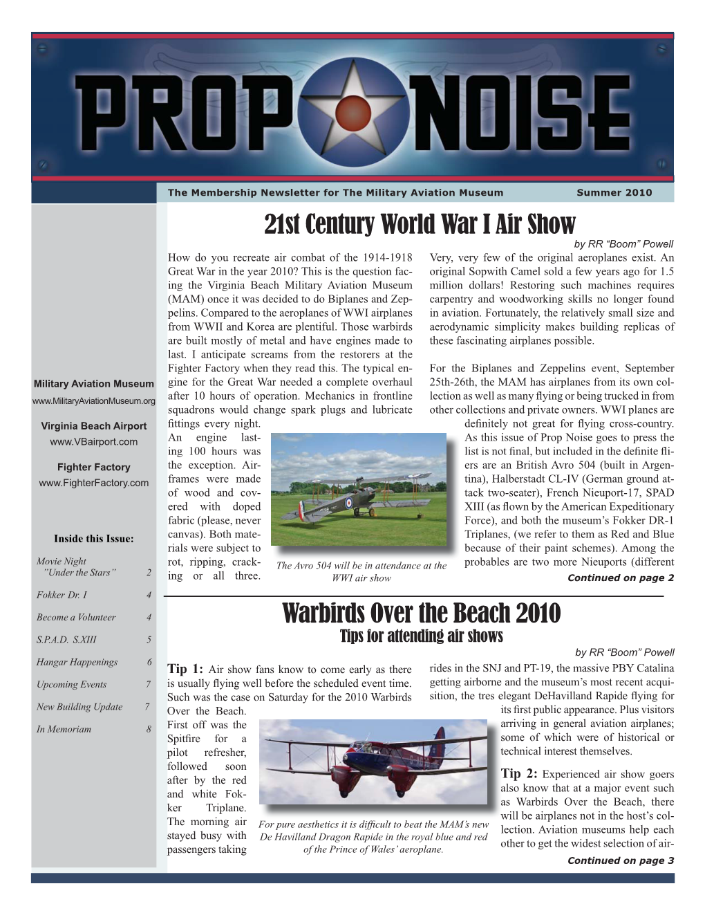 Prop Noise-Issue3-2010 Color.Indd