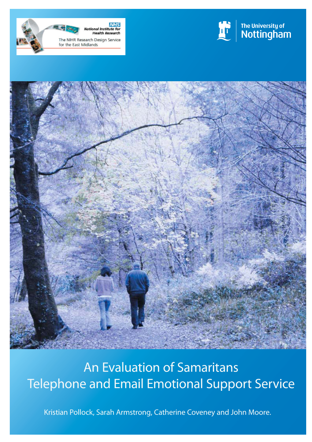 An Evaluation of Samaritans Telephone and Email Emotional Support Service