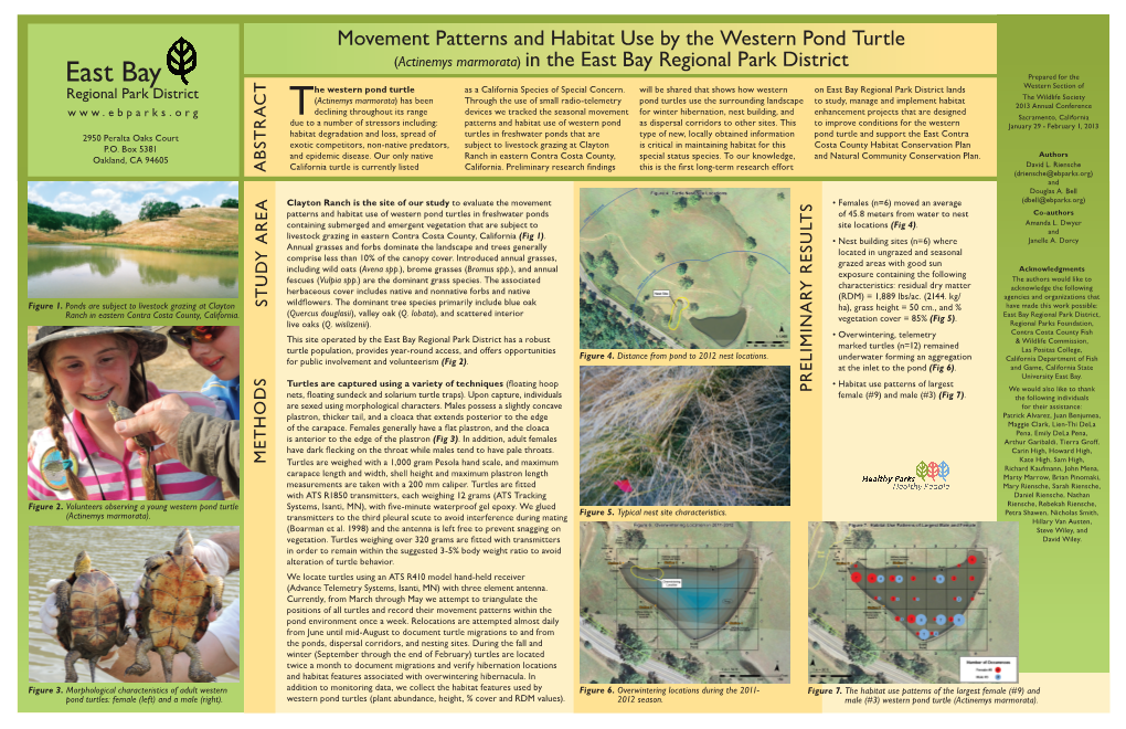 Movement Patterns and Habitat Use By