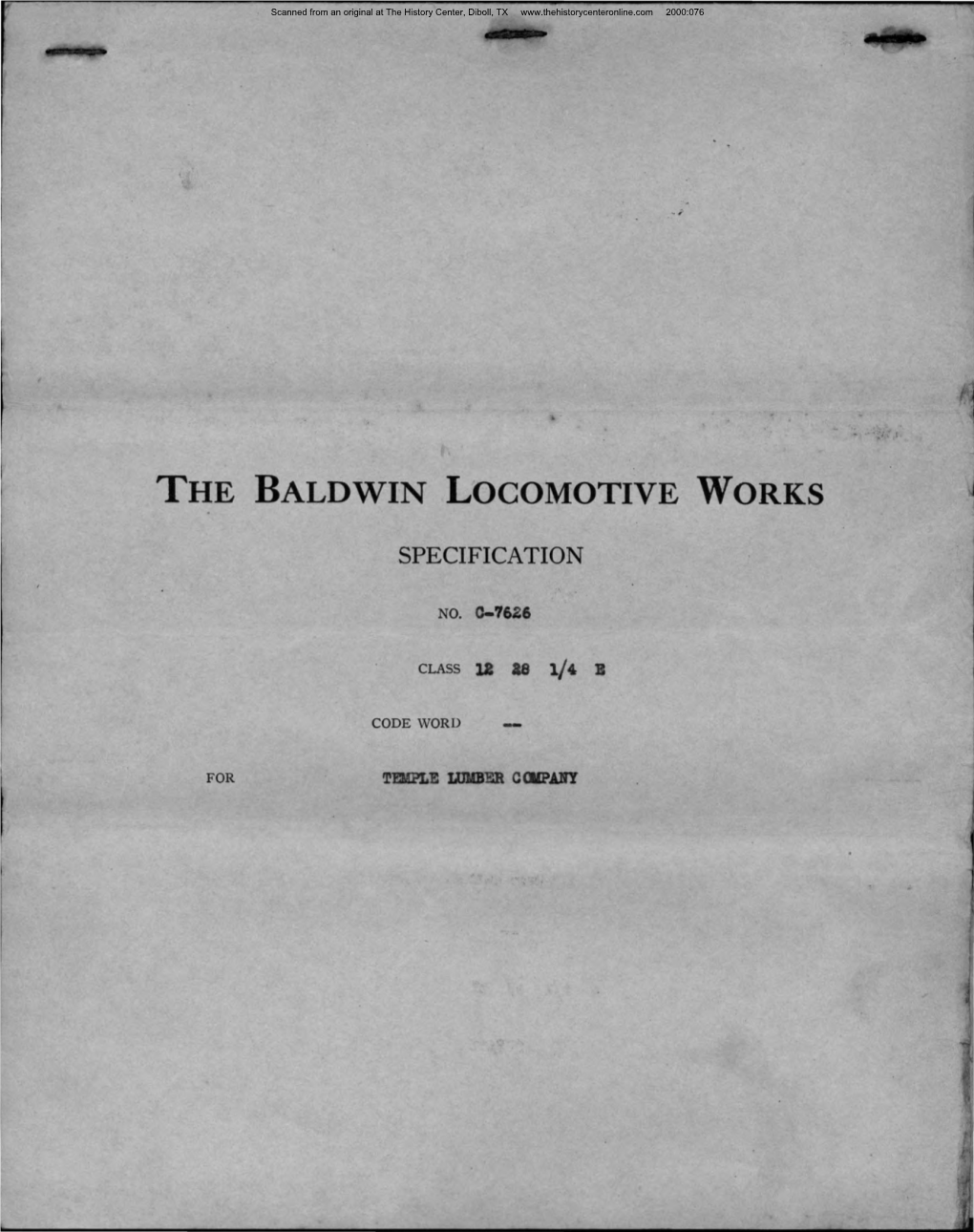 Locomotive 18 Specifications