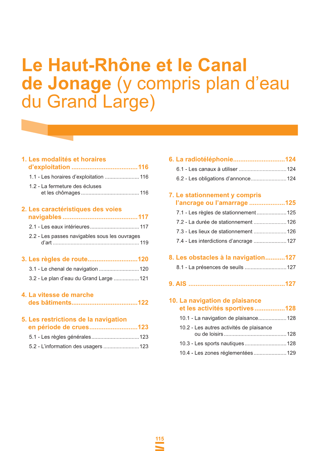 Le Haut-Rhône Et Le Canal De Jonage (Y Compris Plan D'eau Du Grand