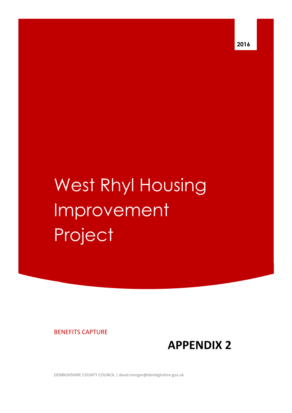 West Rhyl Housing Improvement Project