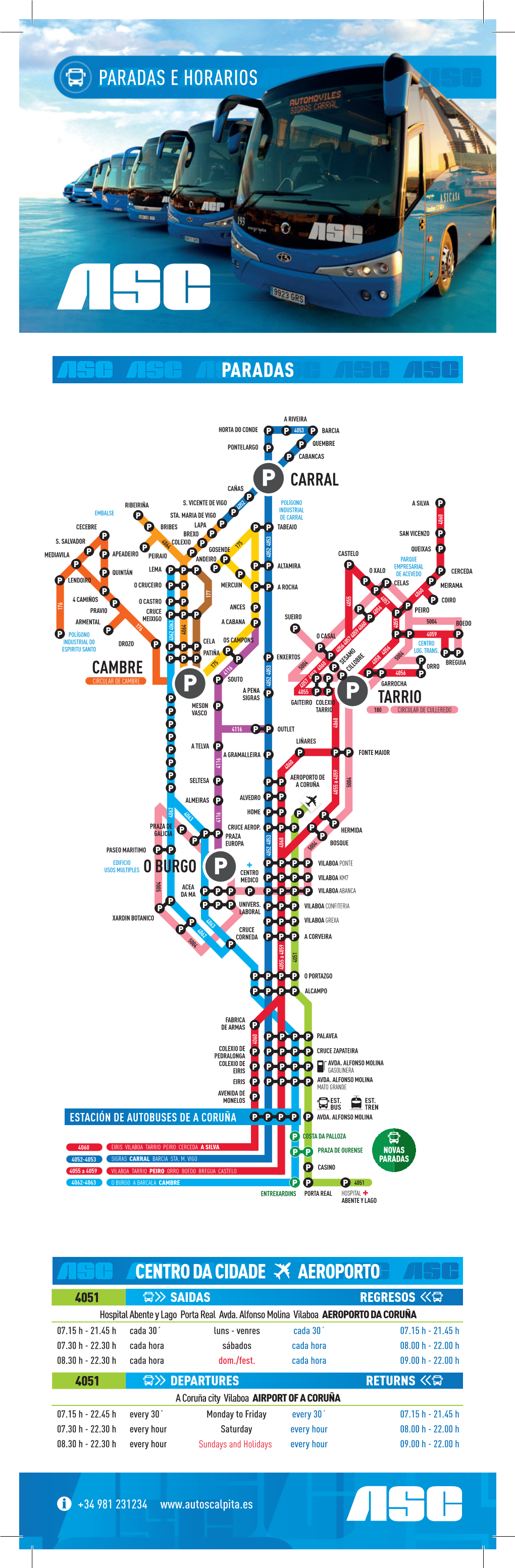 PARADAS E Horarios