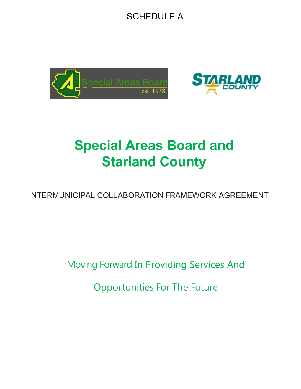 Special Areas Board and Starland County