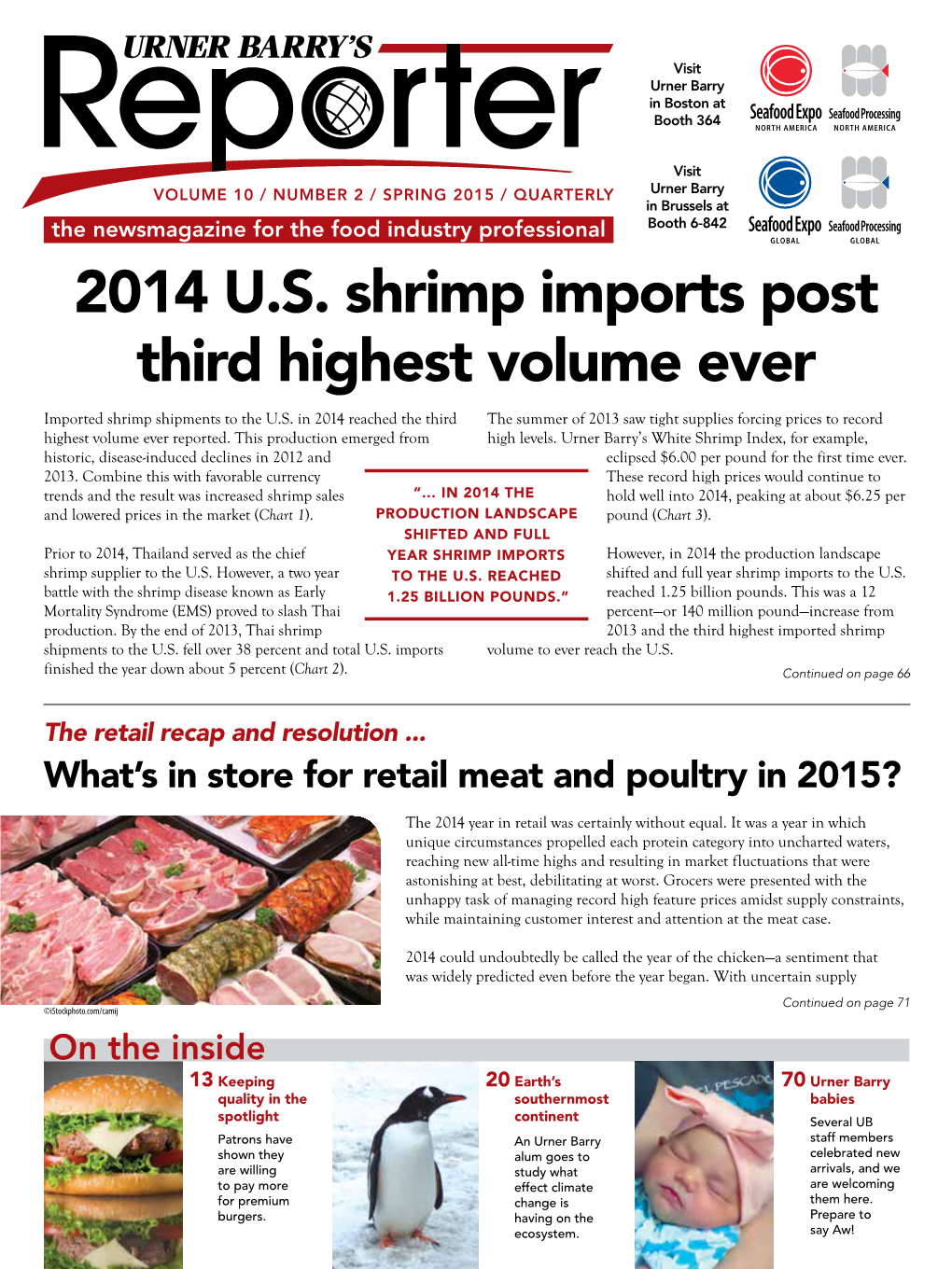 2014 U.S. Shrimp Imports Post Third Highest Volume Ever