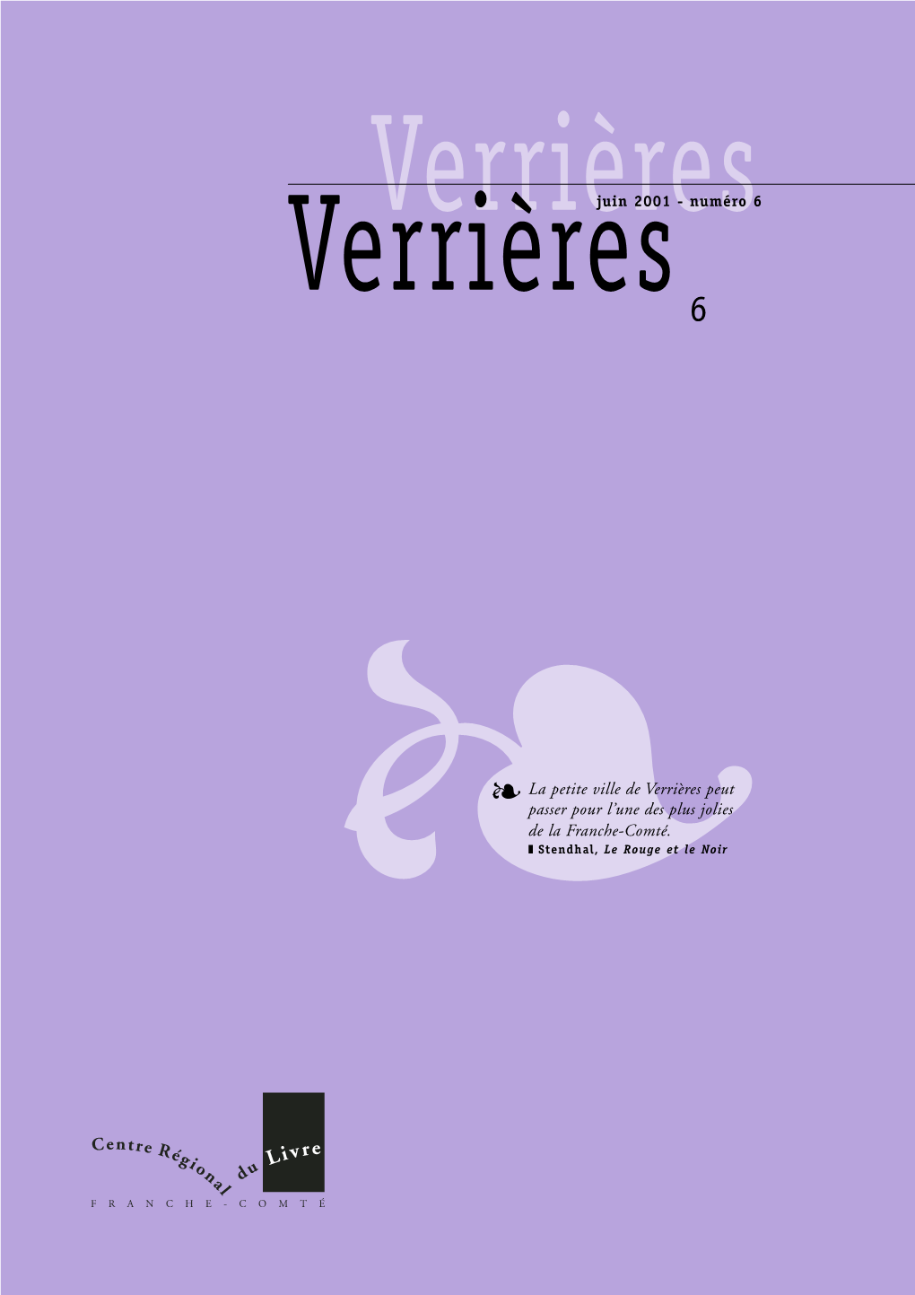 Revue Verrières N° 6