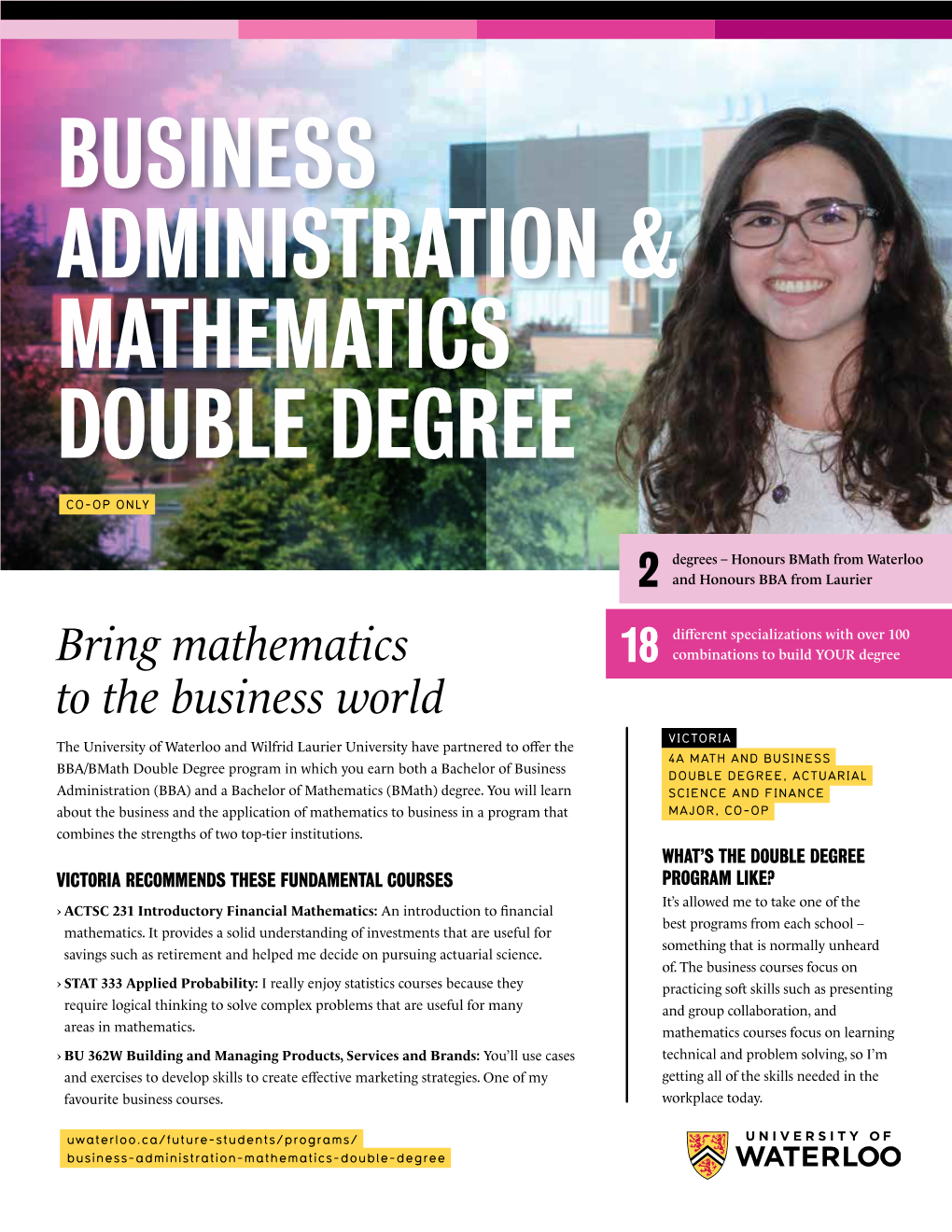 Business Administration & Mathematics Double Degree