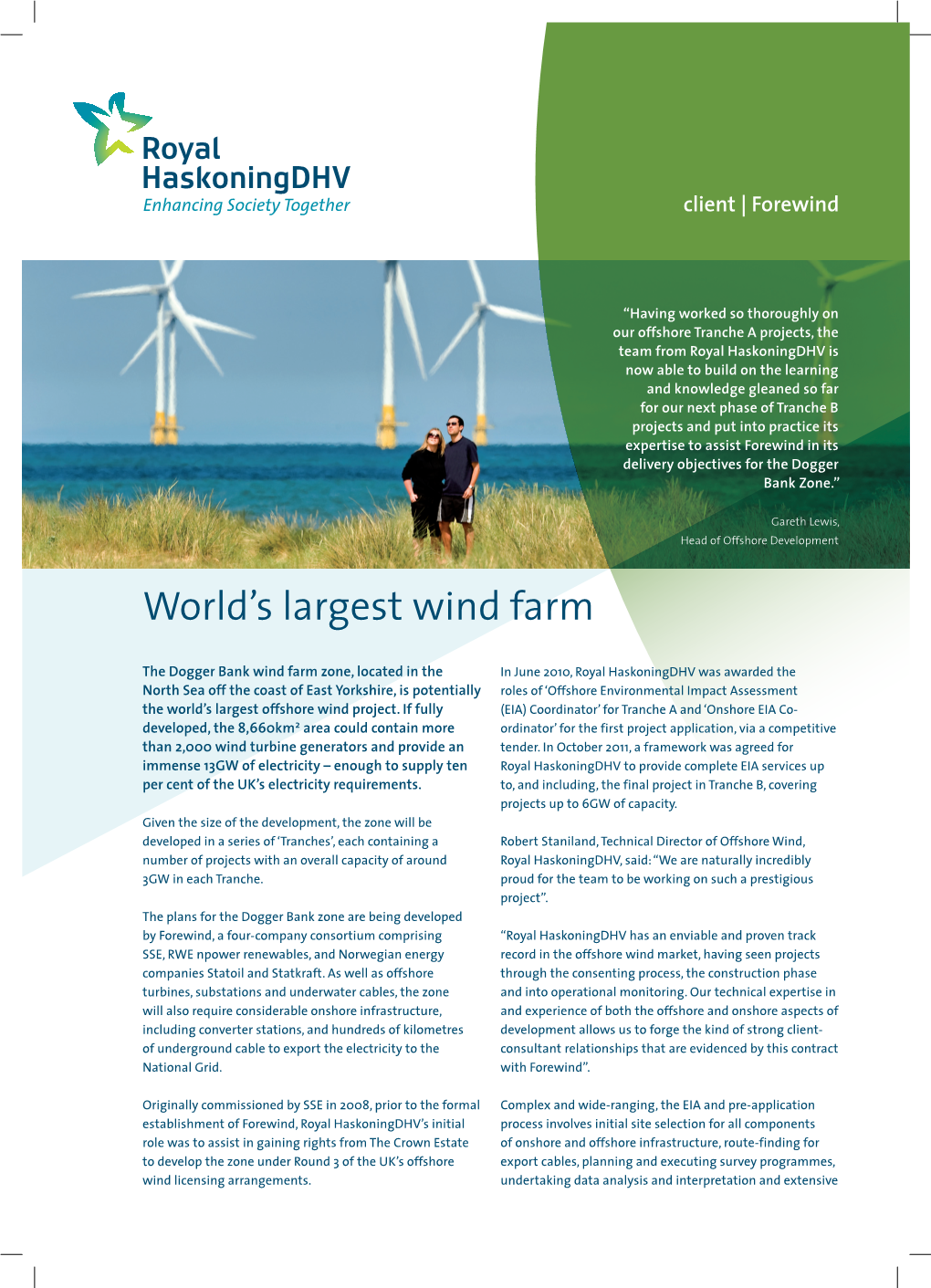 World's Largest Wind Farm