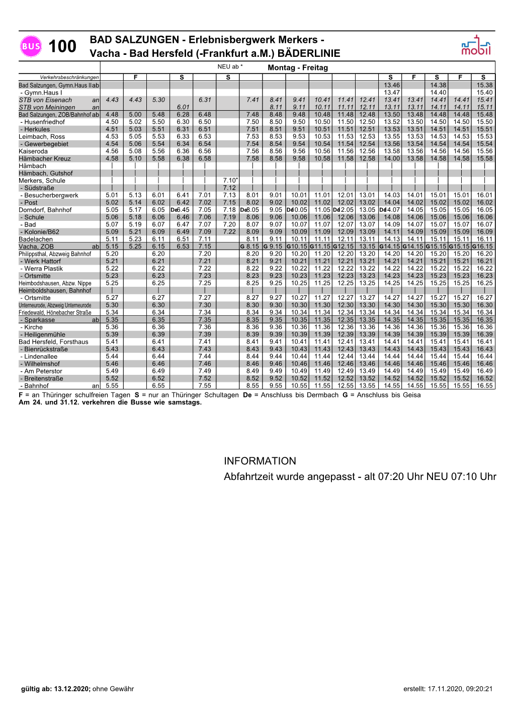 100 BAD SALZUNGEN - Erlebnisbergwerk Merkers