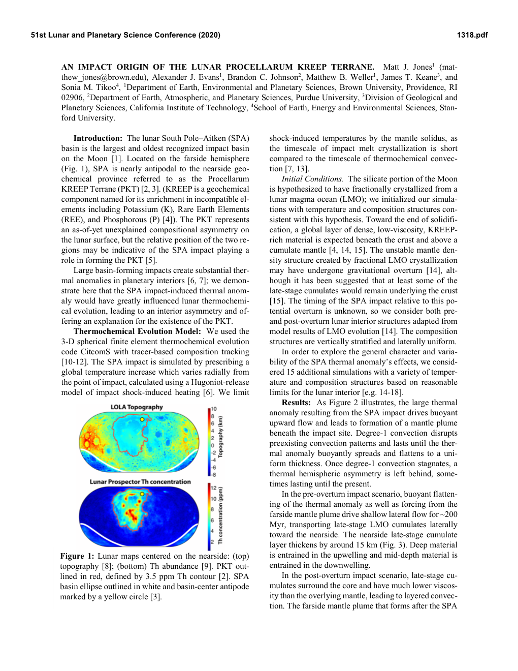 An Impact Origin of the Lunar Procellarum Kreep Terrane