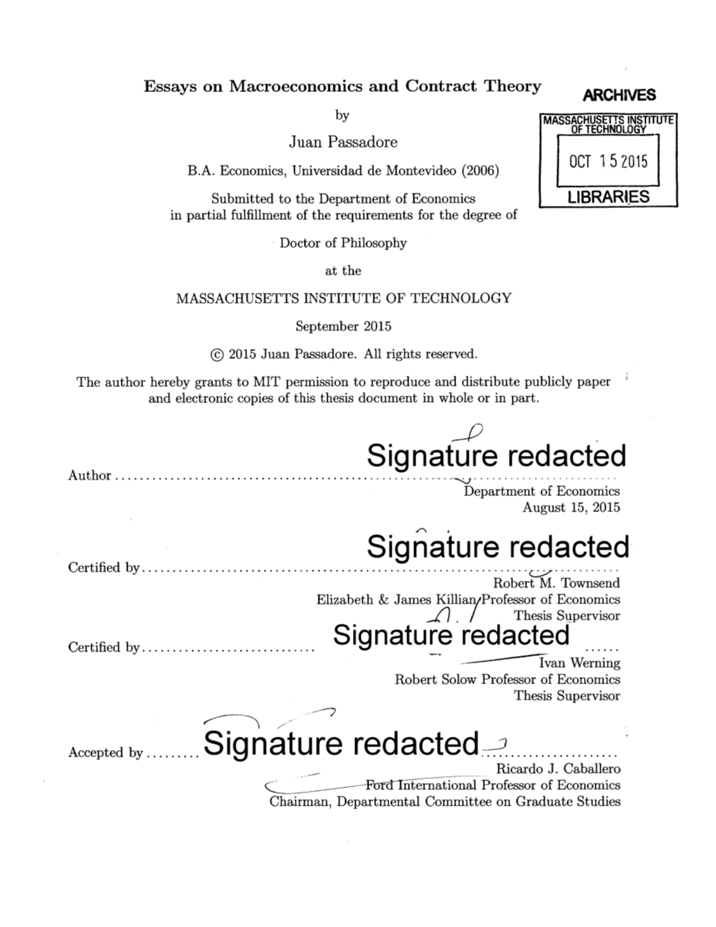 An Application to Sovereign Debt 11