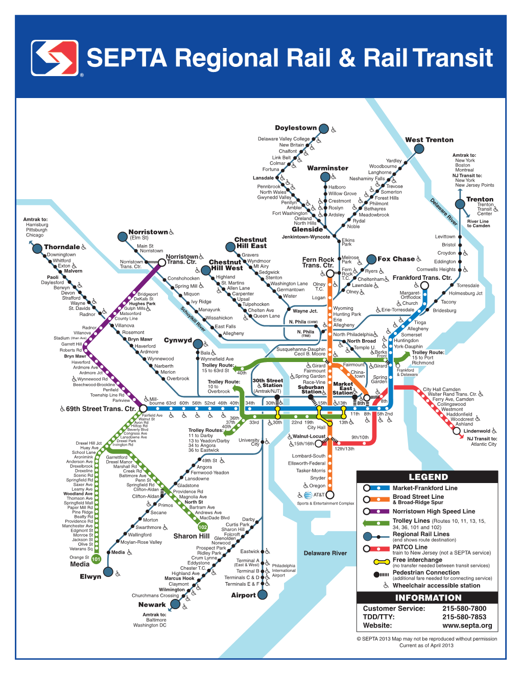 SEPTA Regional Rail & Rail Transit