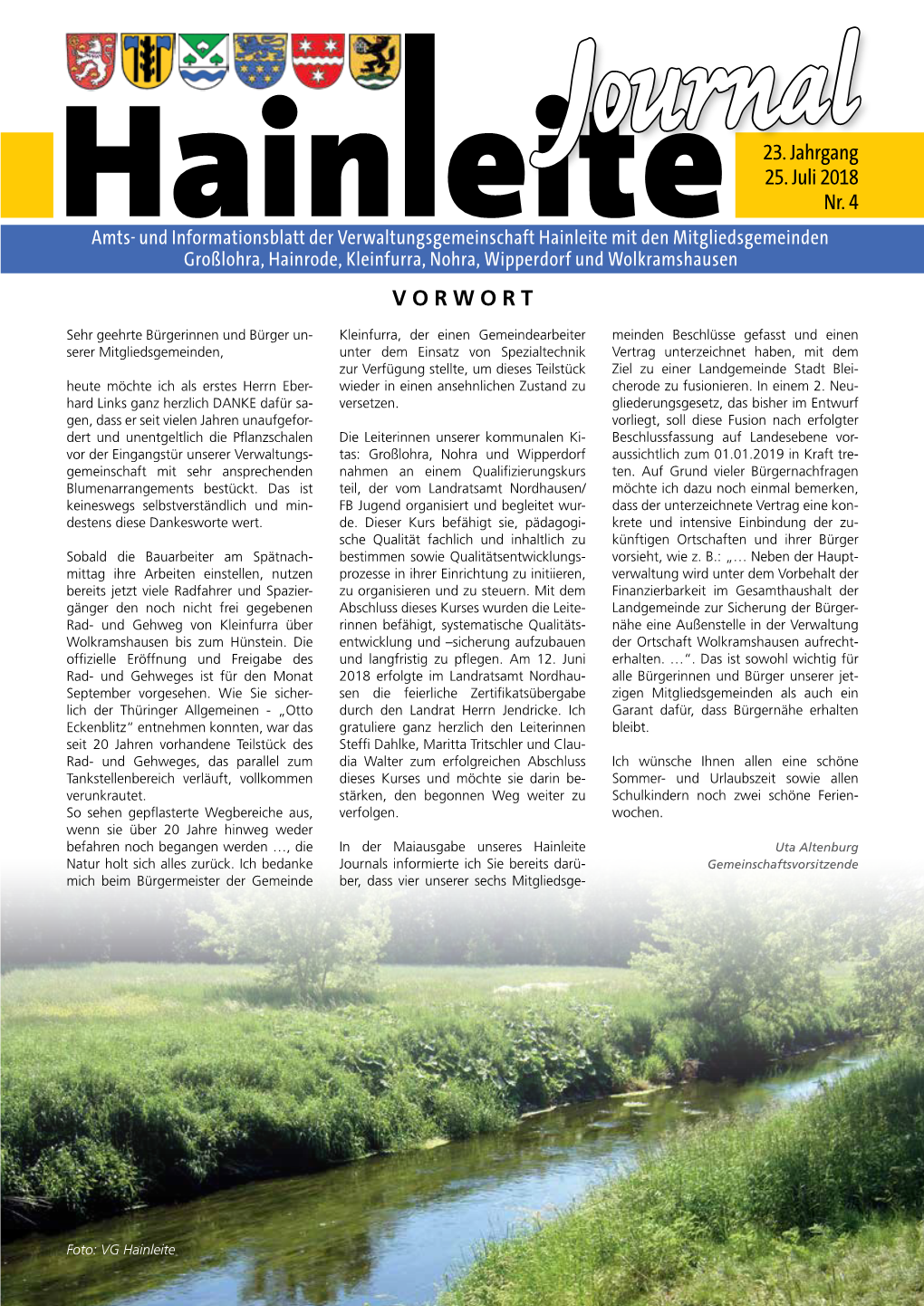 Hainleite Journal 4-2018