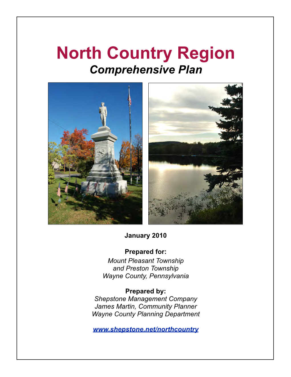 North Country Region Comprehensive Plan