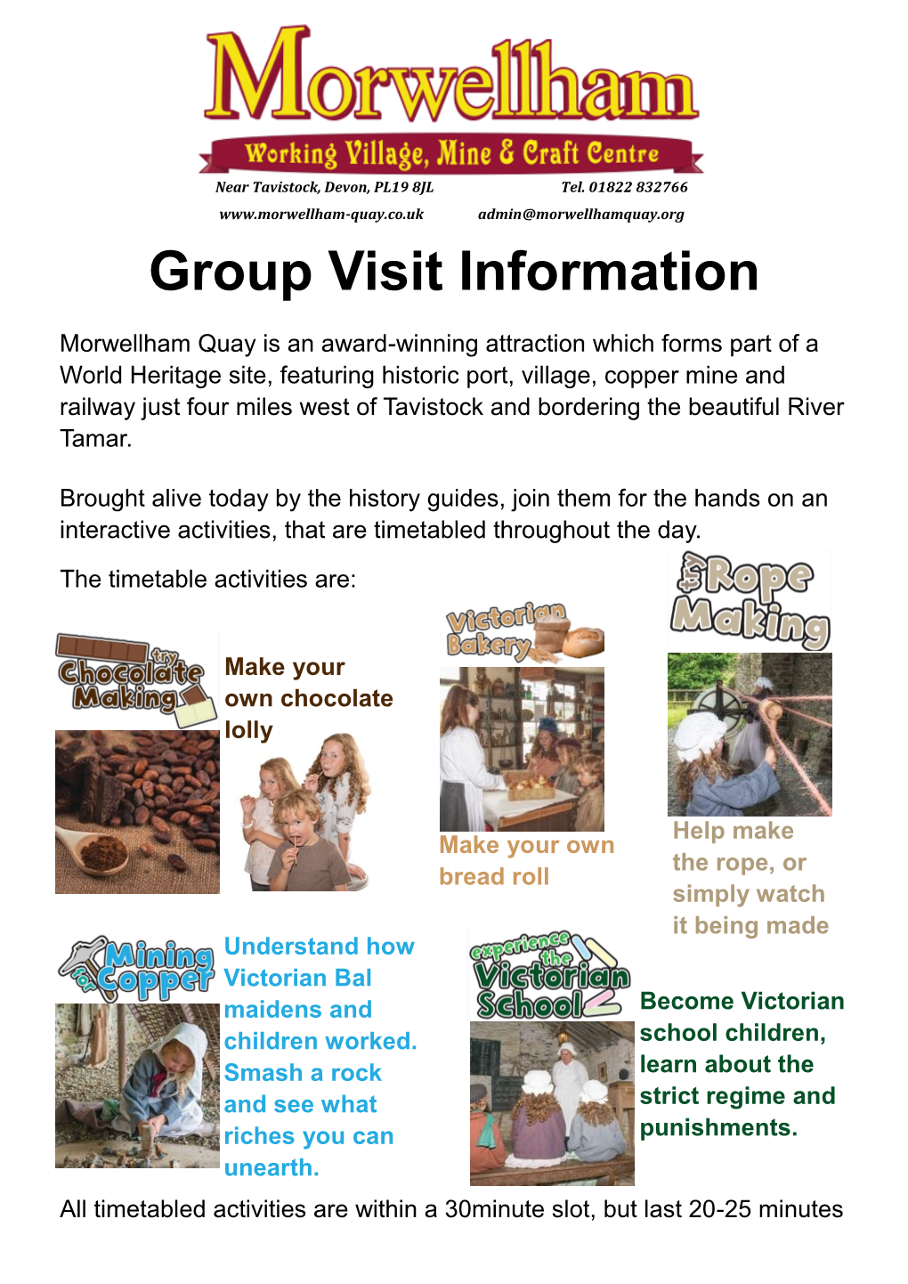 Group Visit Information