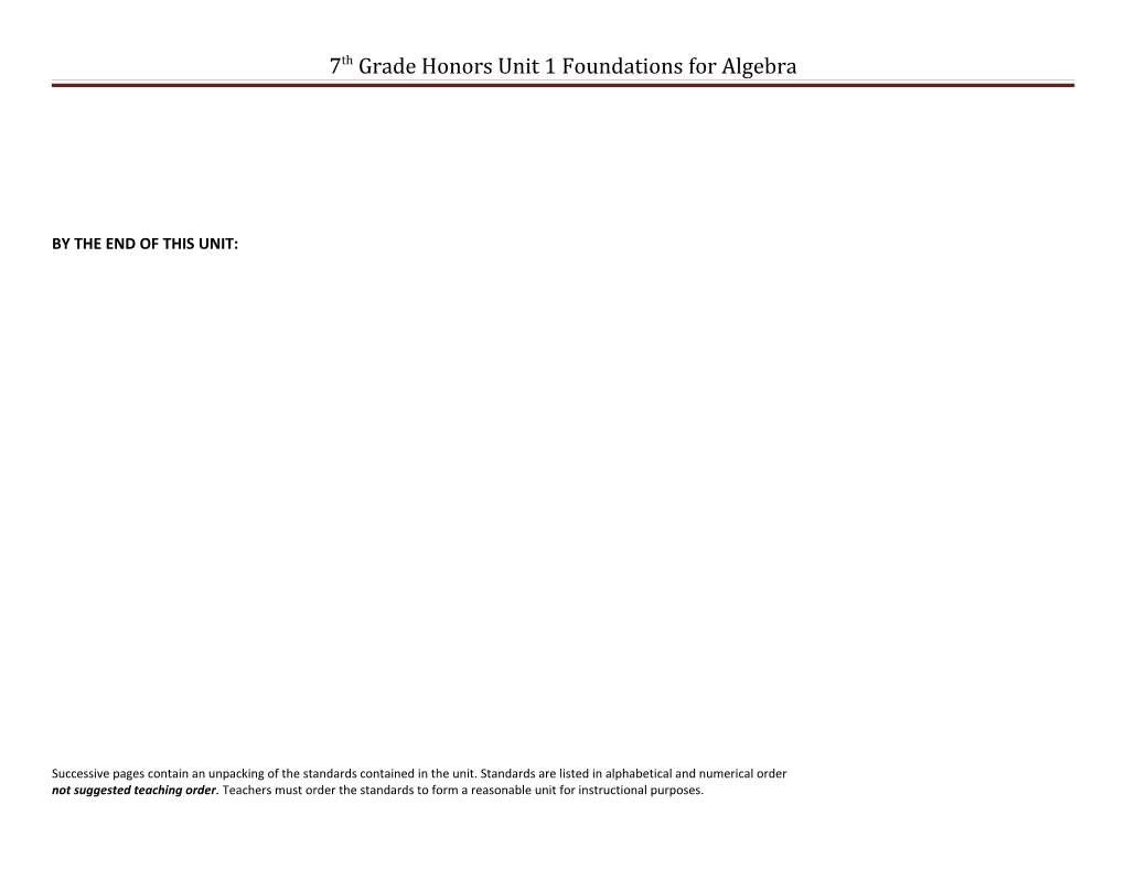 Algebra 1 Unit 3: Systems of Equations s4