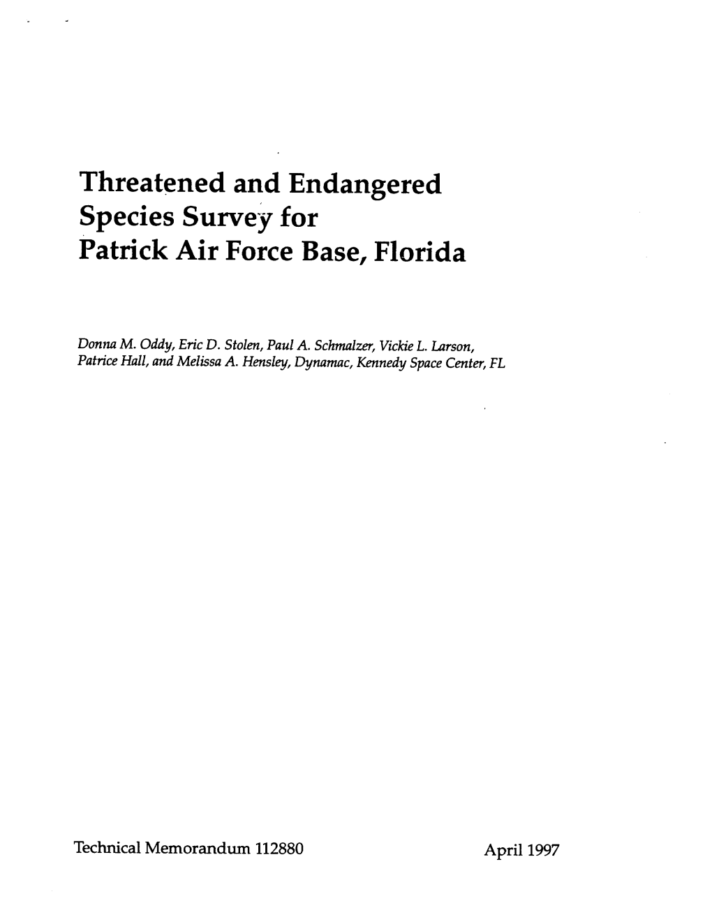 Patrick Air Force Base, Florida