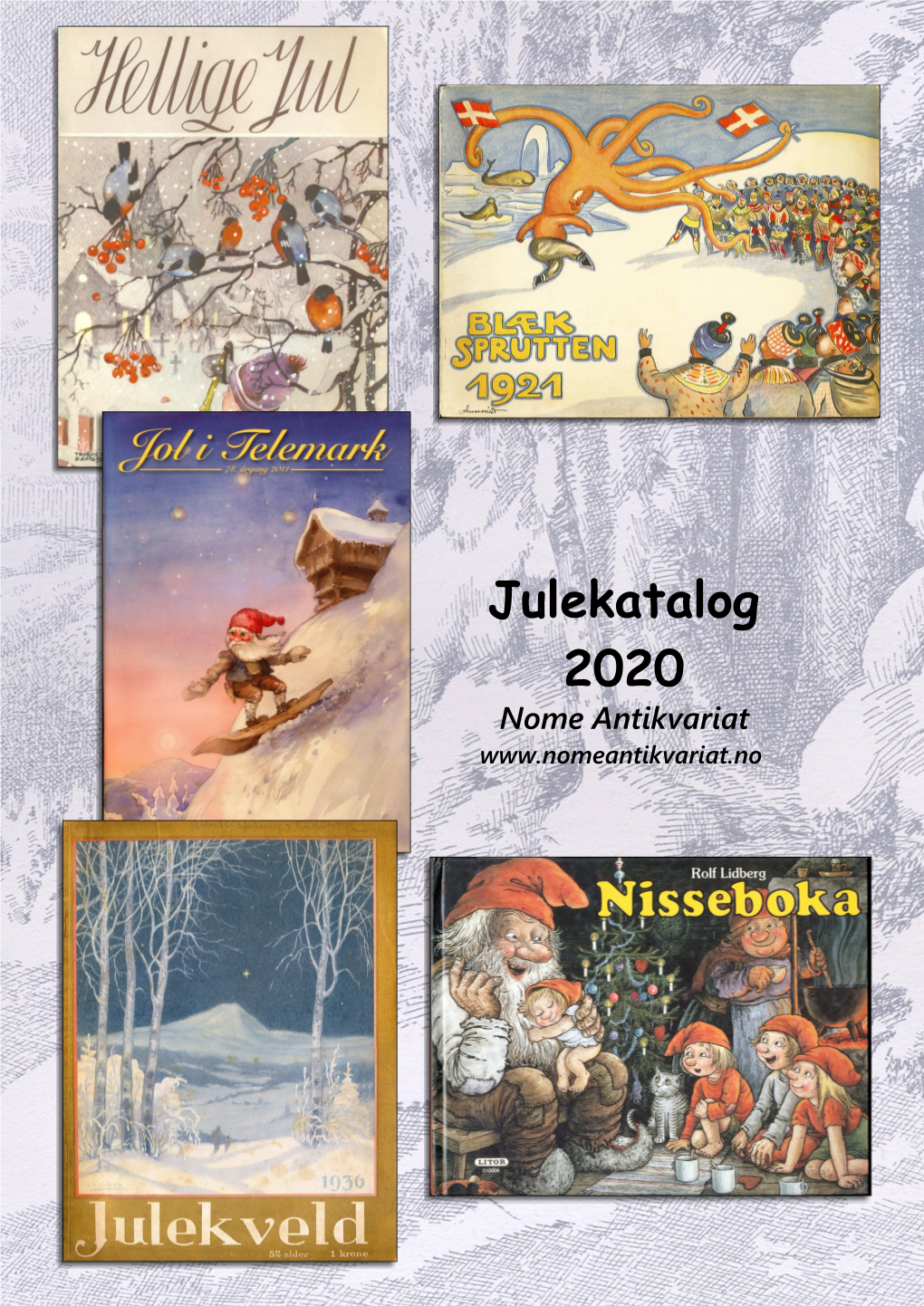 Julekatalog 2020 Nome Antikvariat Velkommen Til Vår Julekatalog for 2020!