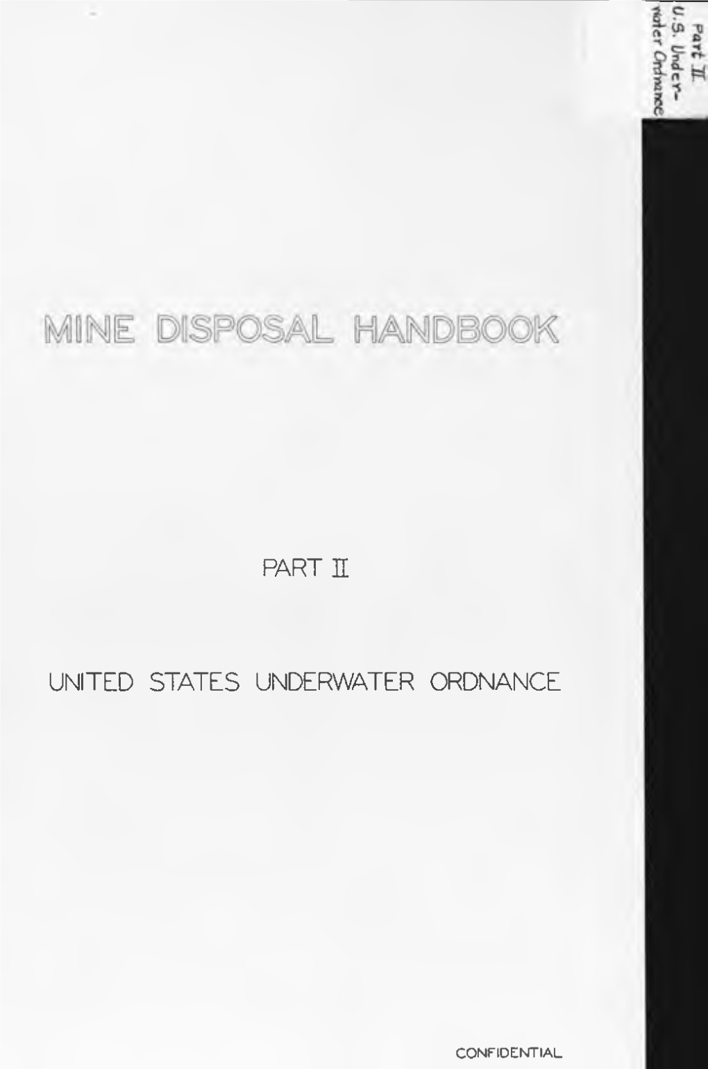 Mine Disposal Handbook, Part 2, United States