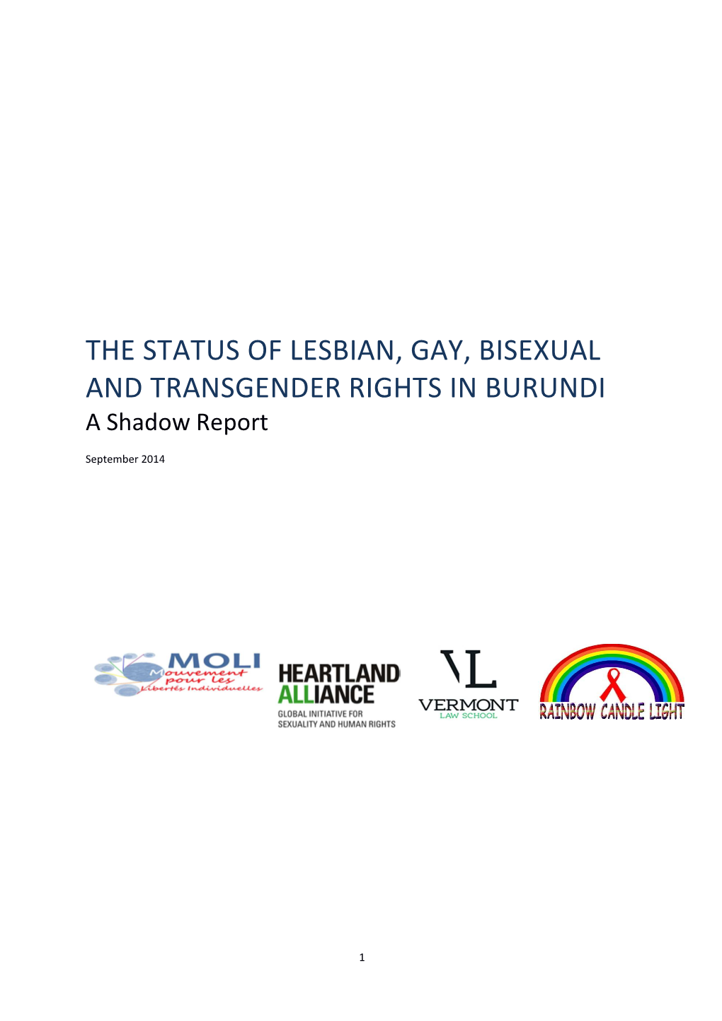 ICCPR Report LGBT Burundi