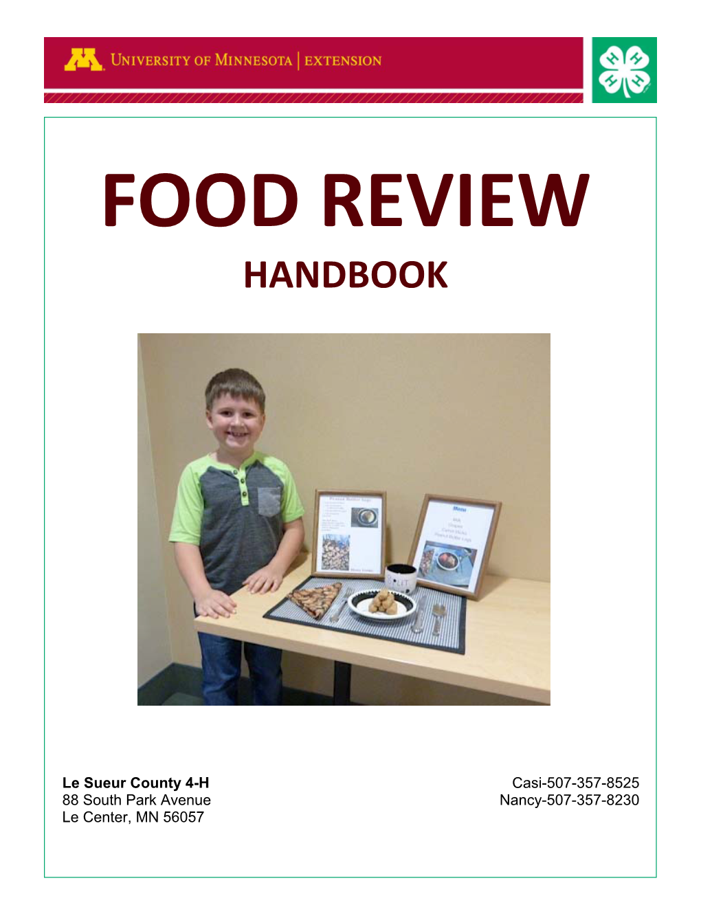 Food Review Handbook