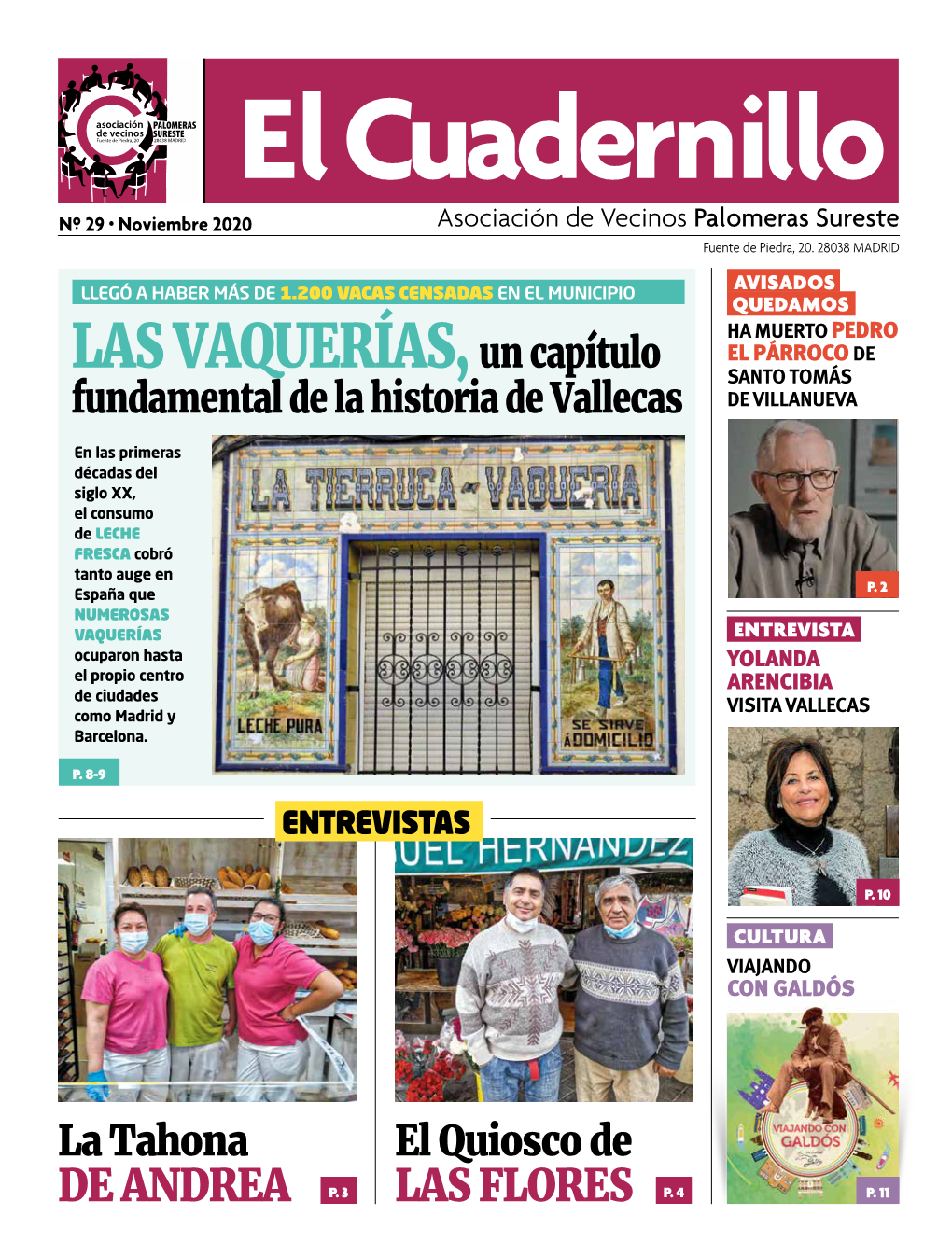 LAS VAQUERÍAS,Un Capítulo