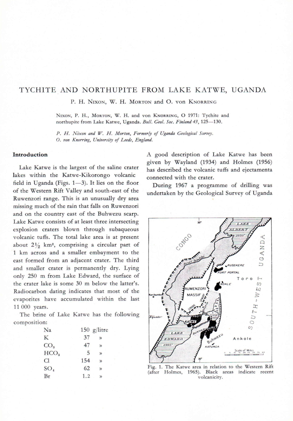 Co3 47 » Scale of Miles HCO3 5 » CI 154 » 62 » Fig