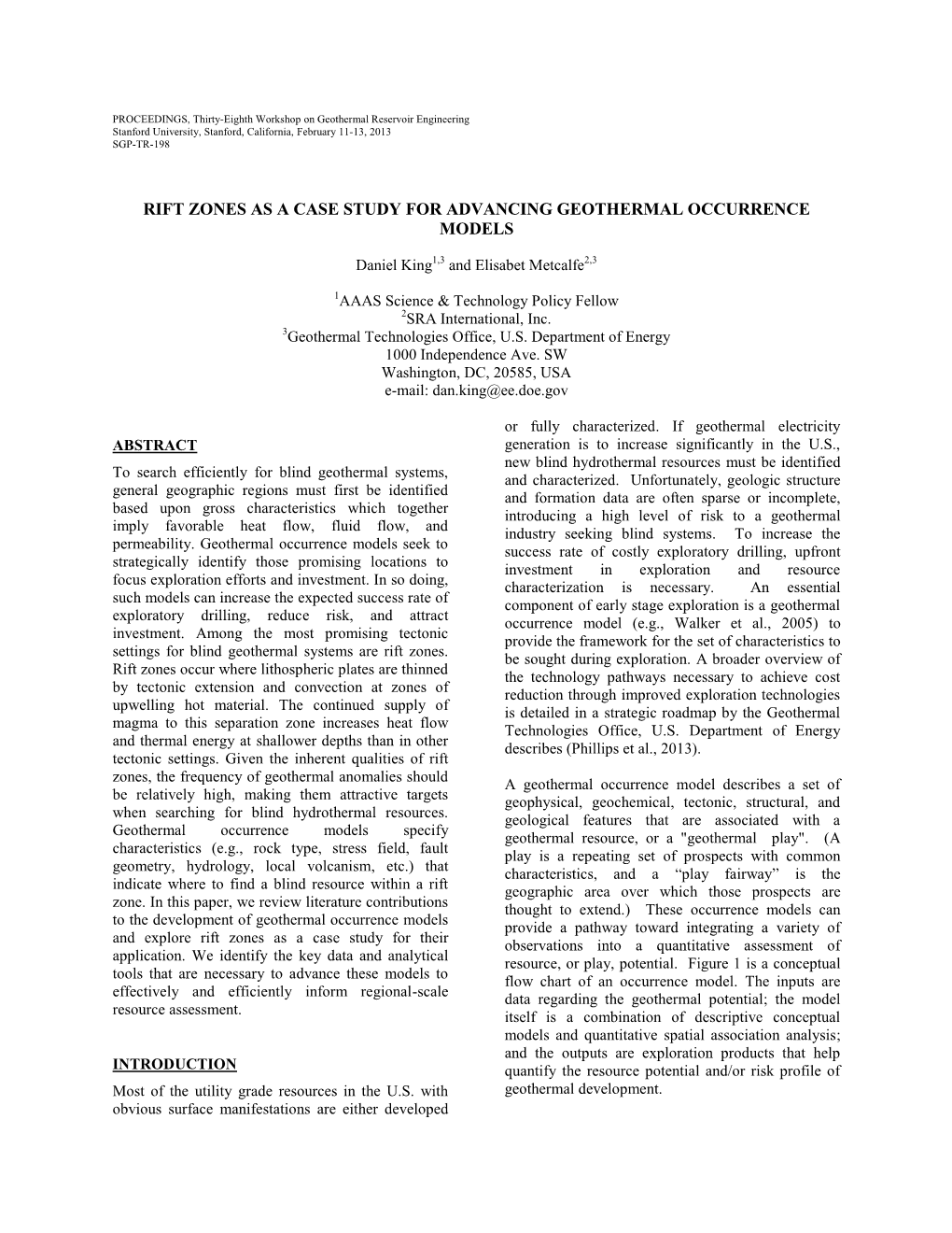 Rift Zones As a Case Study for Advancing Geothermal Occurrence Models