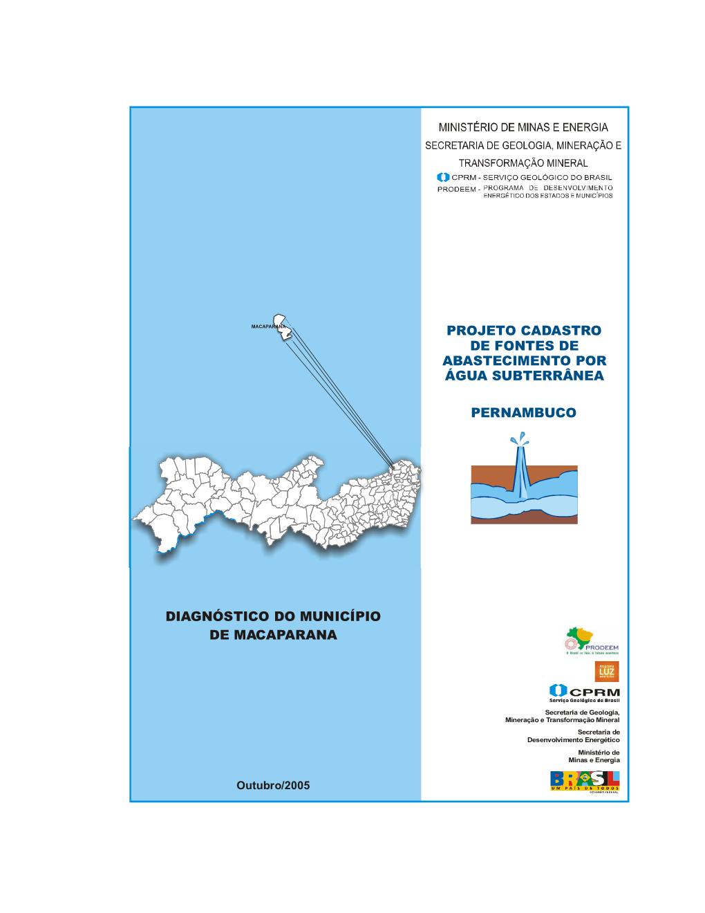 Diagnóstico Do Município De Macaparana Pernambuco