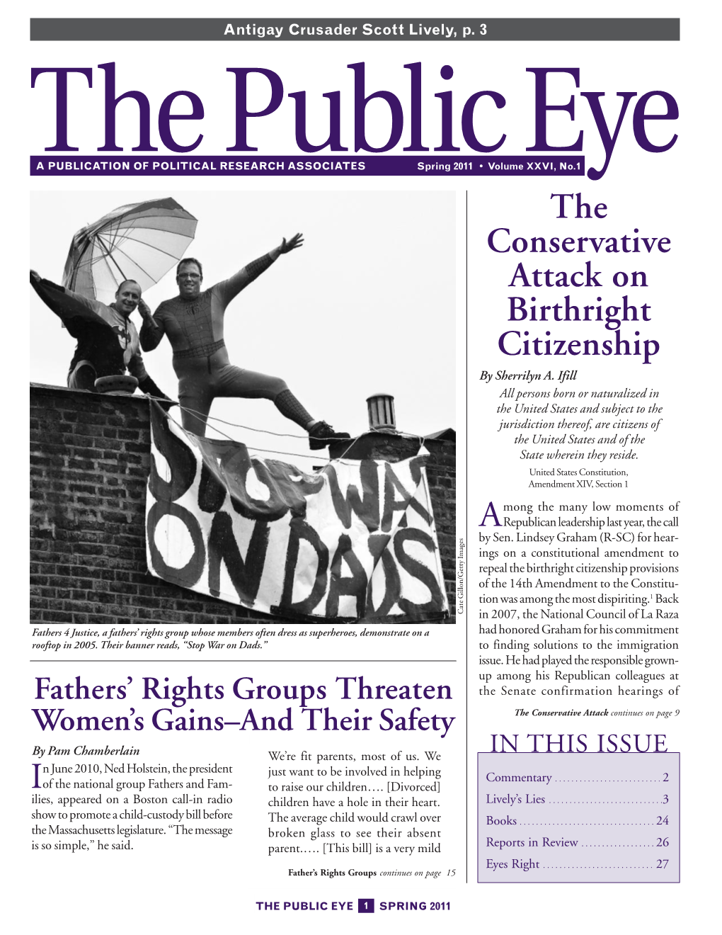 The Public Eye, Winter/Spring 2011