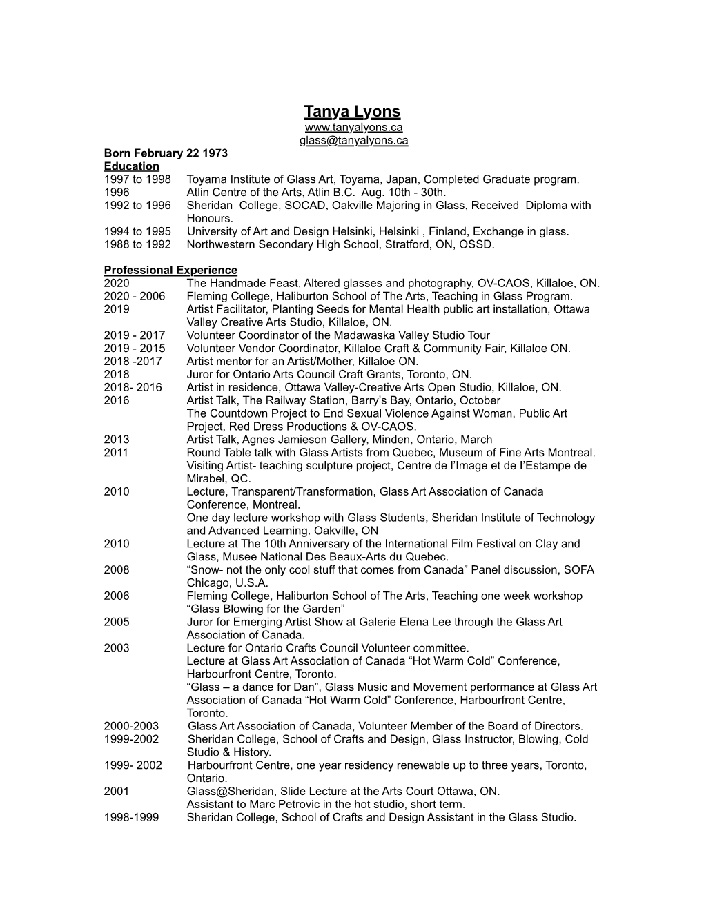 Tanyalyons-Master Resume'2020