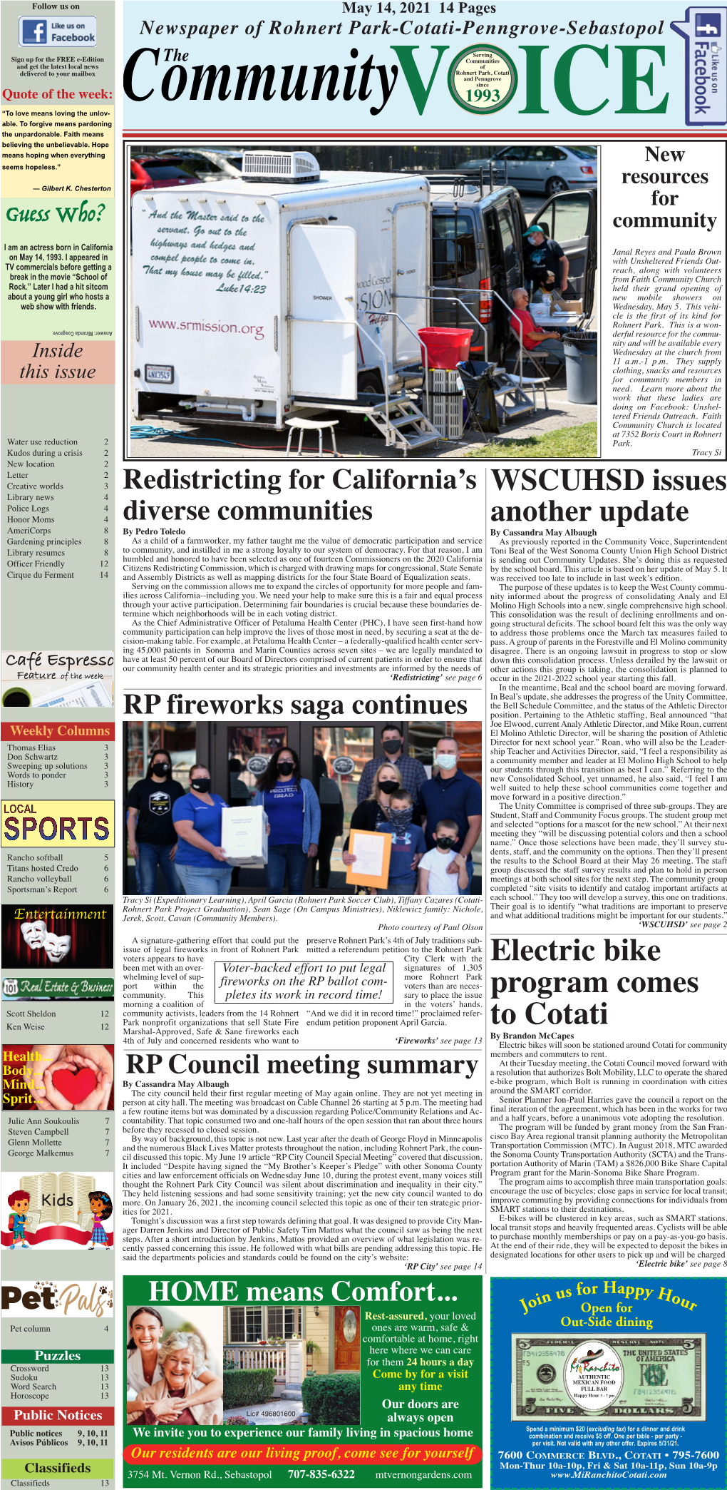 Rohnert Park E-Edition