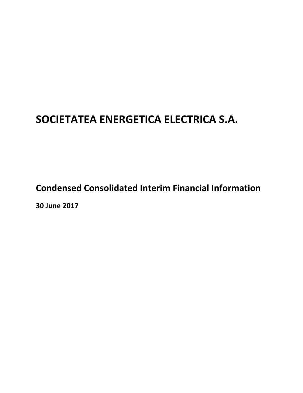 Societatea Energetica Electrica S.A