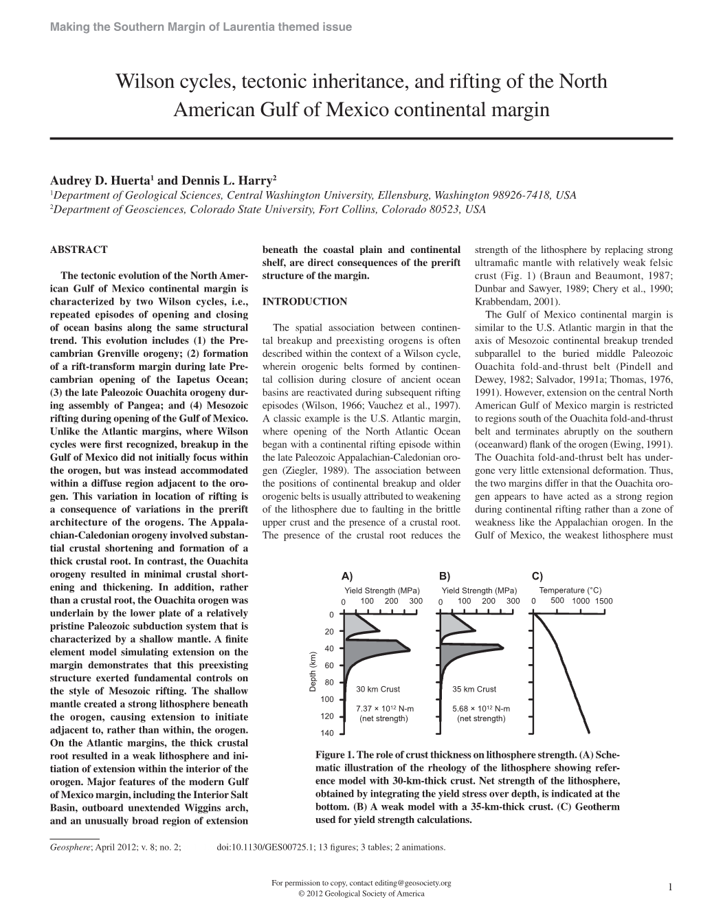 Wilson Cycles, Tectonic Inheritance, and Rifting of the North American Gulf of Mexico Continental Margin