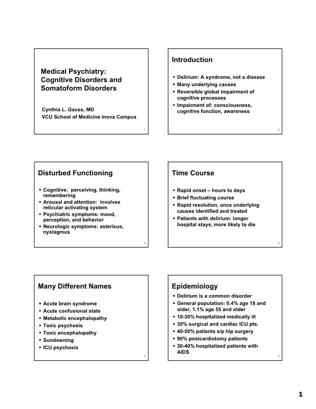 Medical Psychiatry