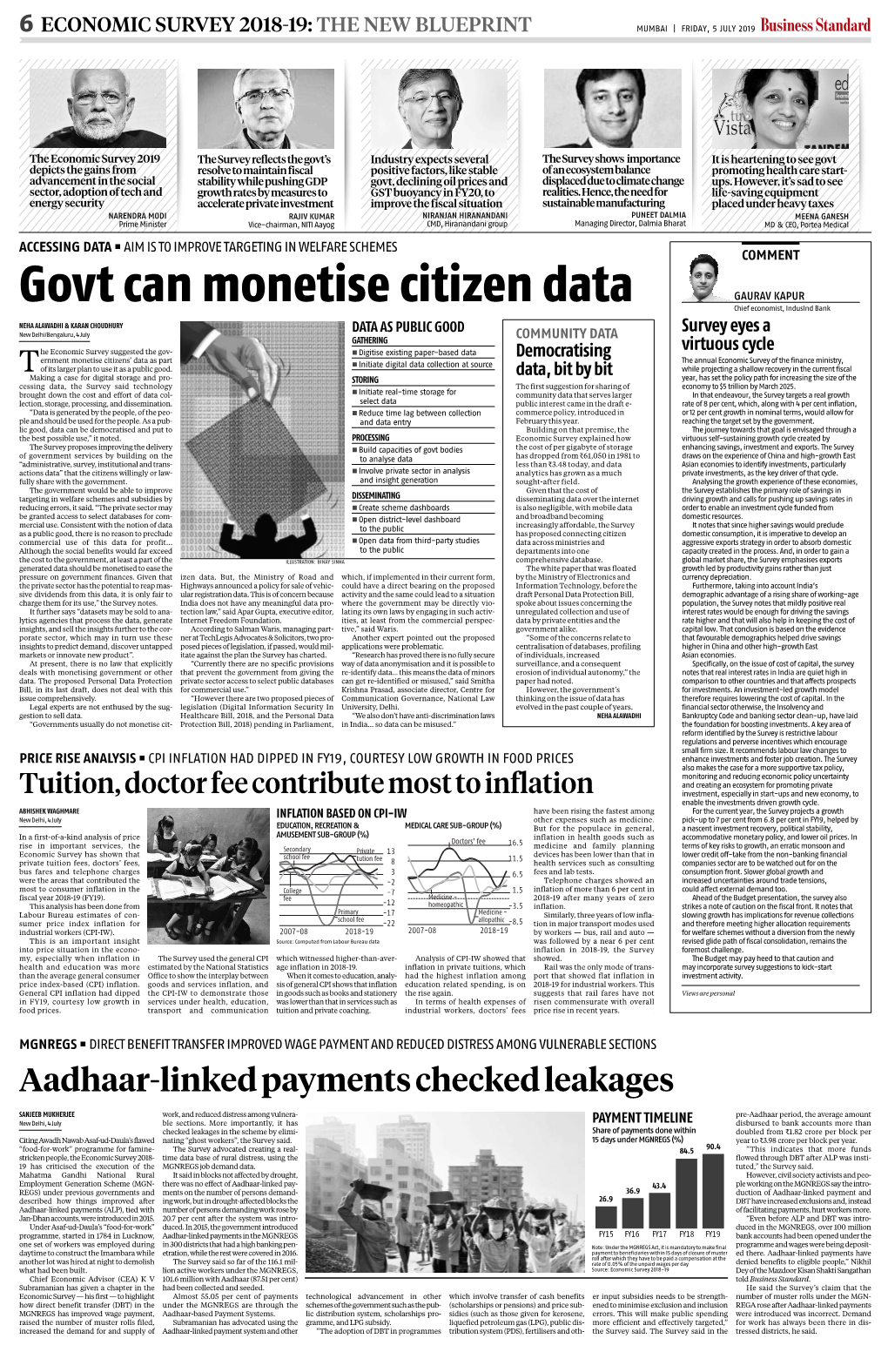 Govt Can Monetise Citizen Data