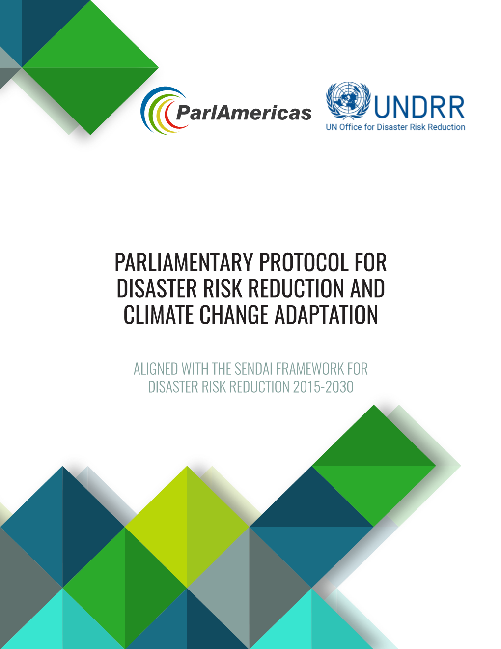 Parliamentary Protocol for Disaster Risk Reduction and Climate Change Adaptation