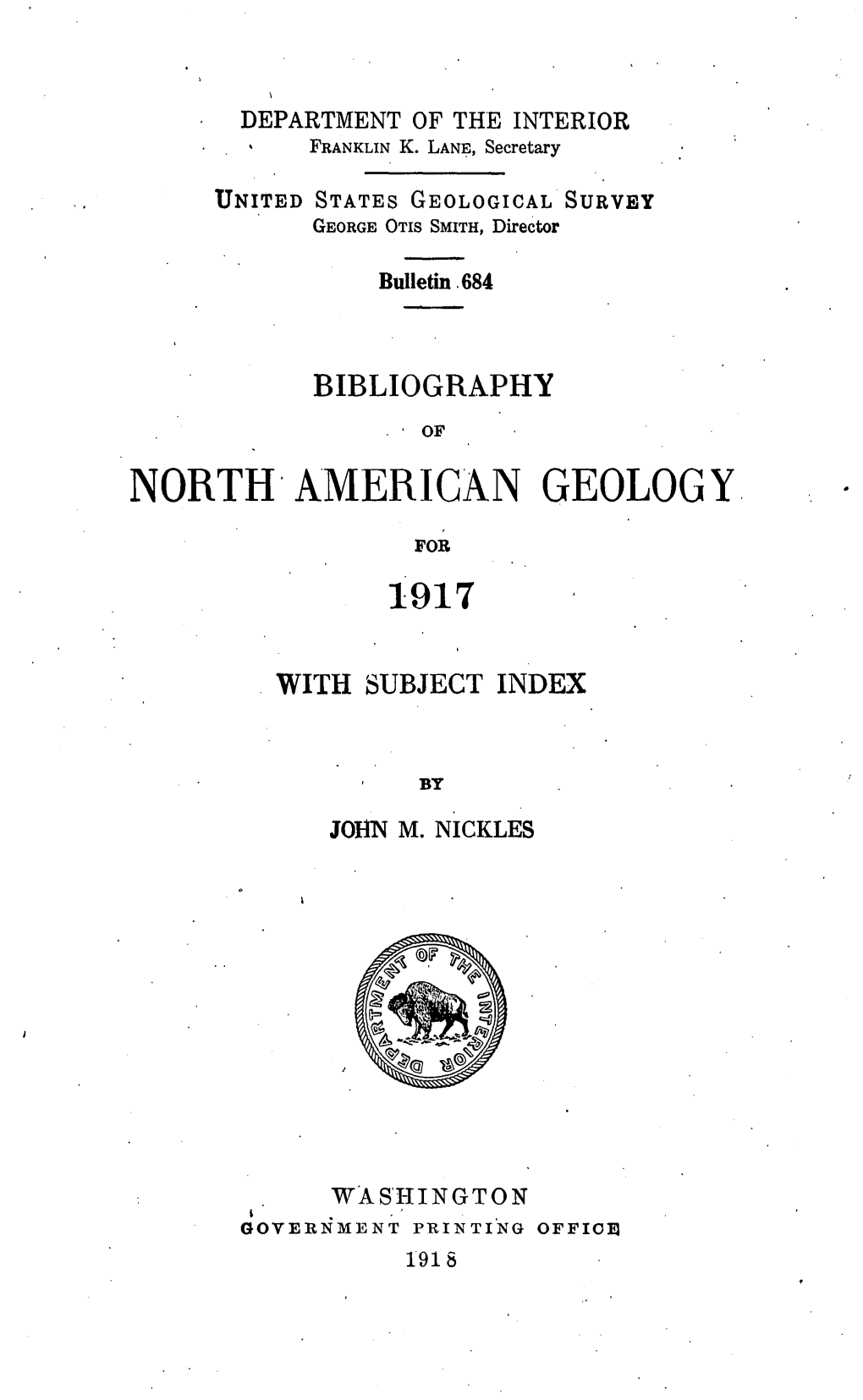 North American Geology