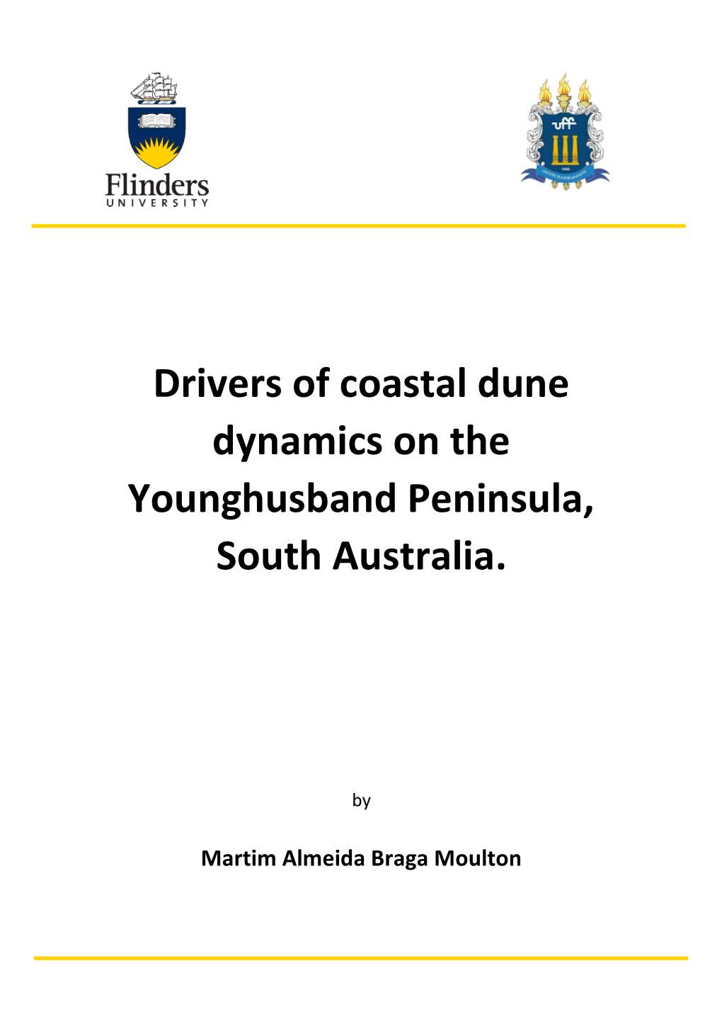 Drivers of Coastal Dune Dynamics on the Younghusband Peninsula