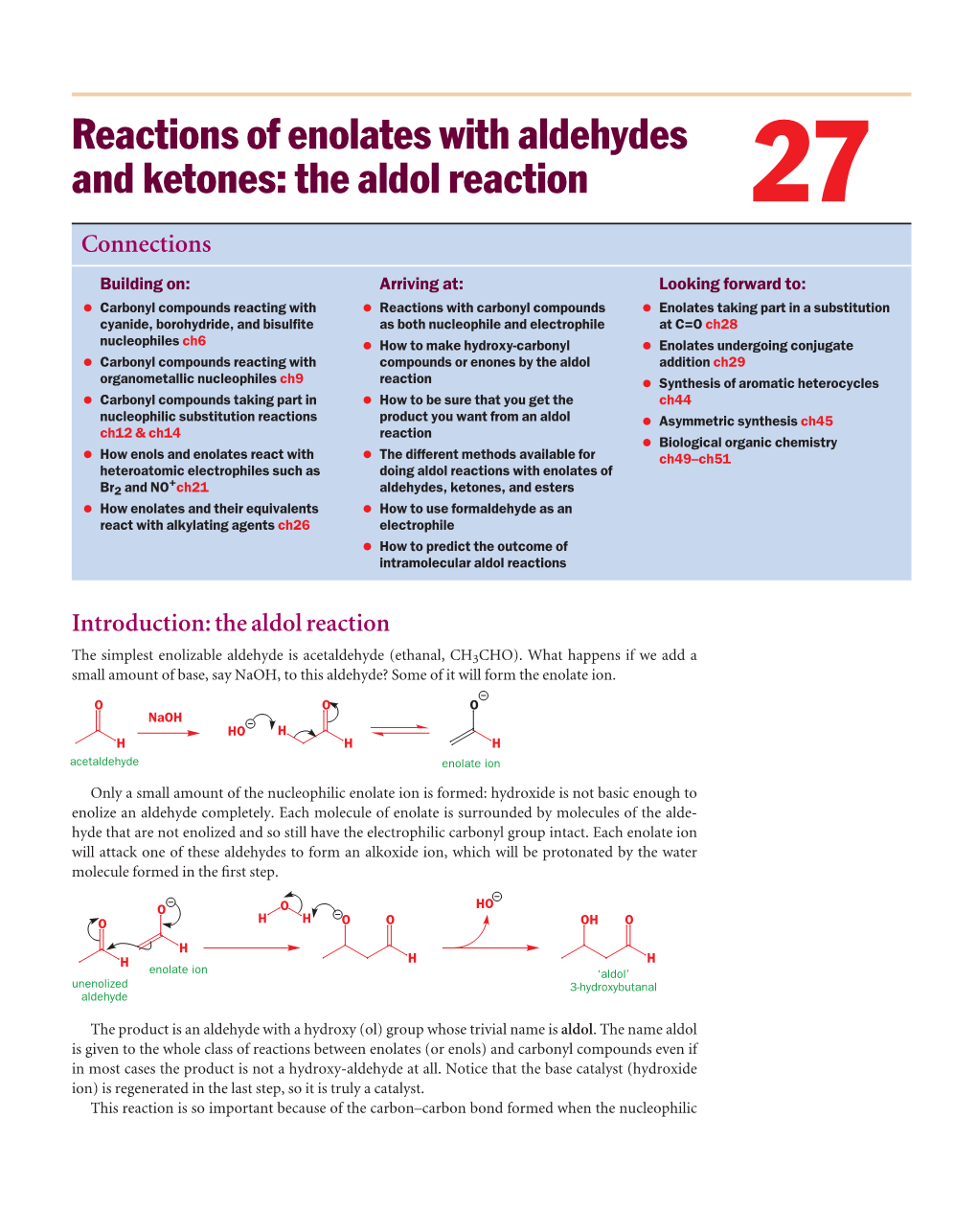 Aldol Reaction Clayden.Pdf