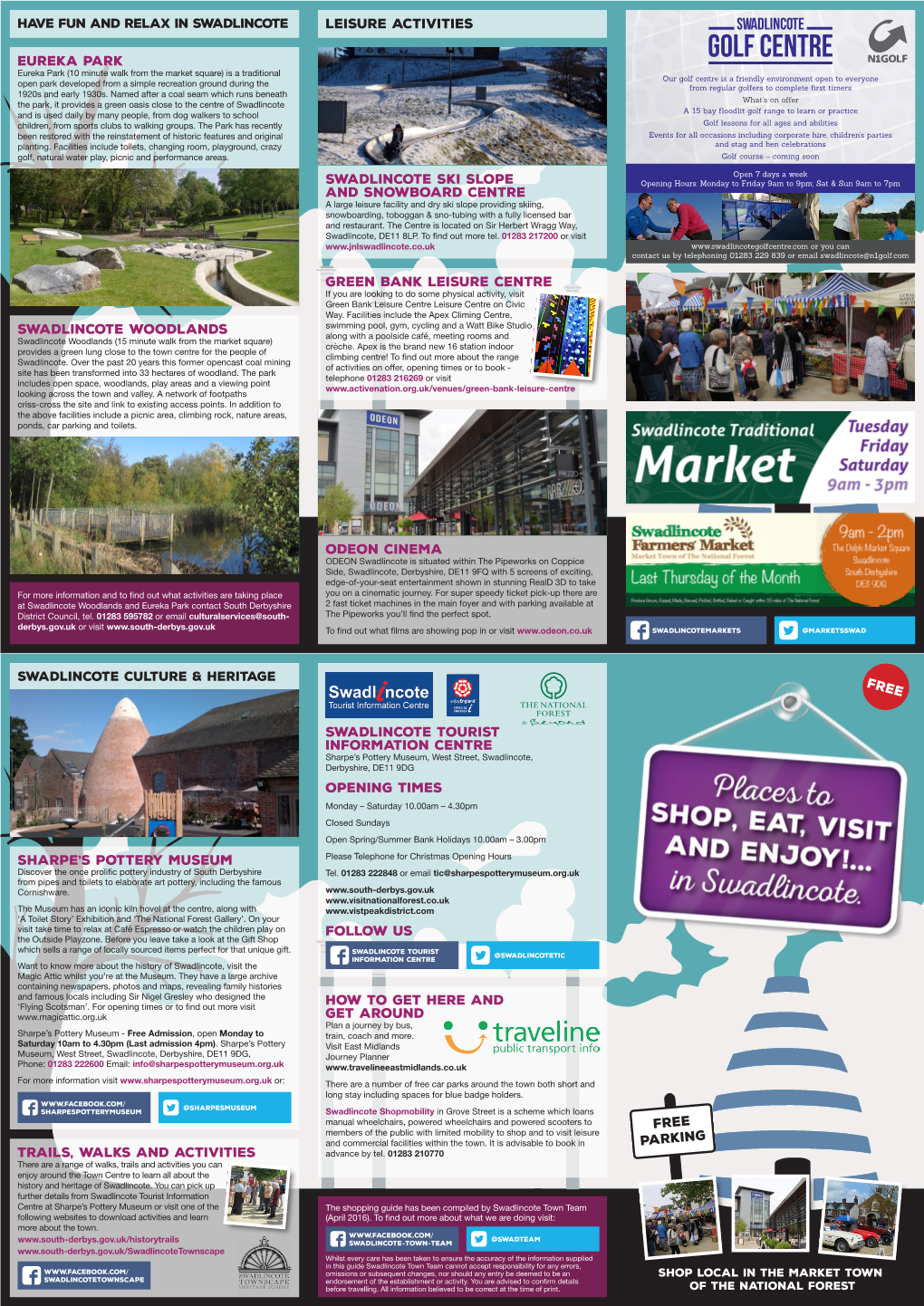 Swadlincote Shopping Guide