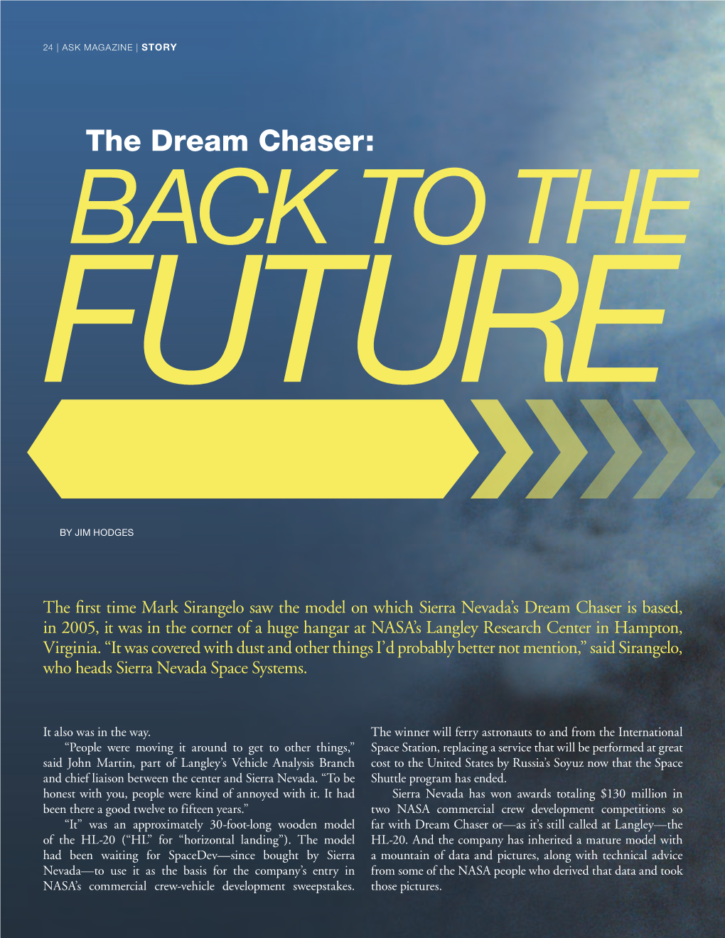 The Dream Chaser: by Back to the Futureintro