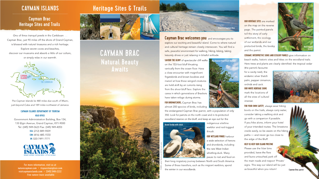 Cayman Brac Brochure