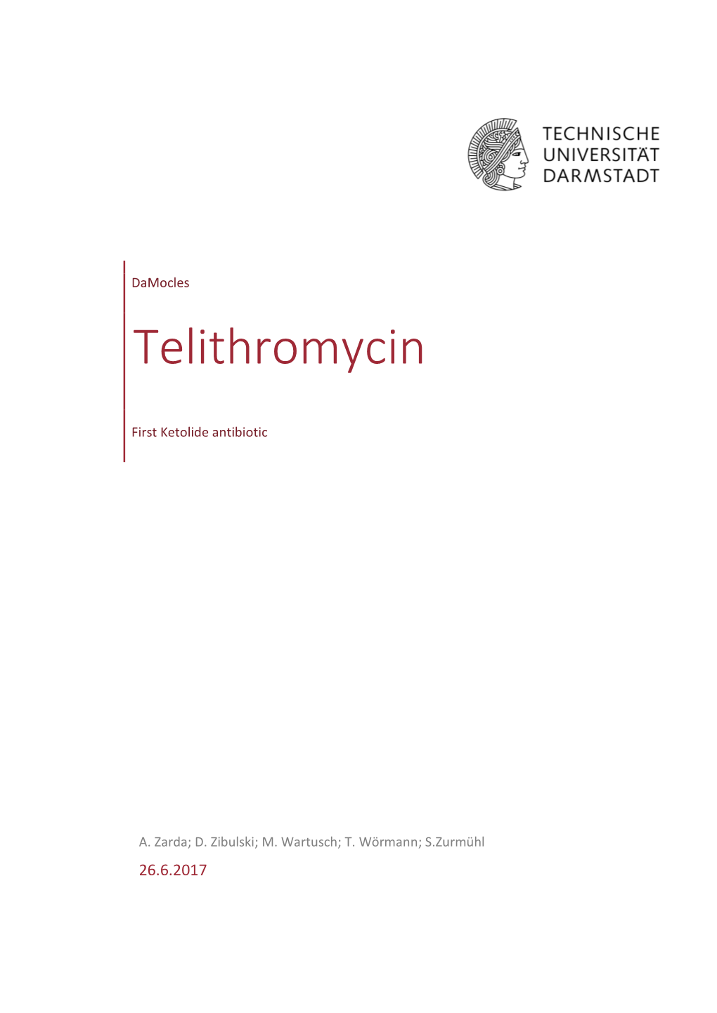 Telithromycin